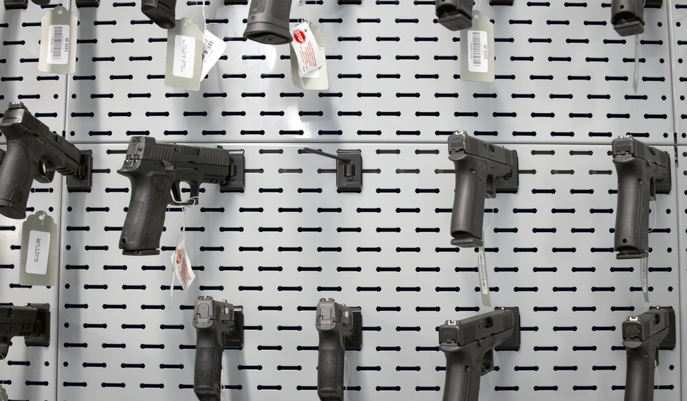 Handgun Barrel Peg, Angled